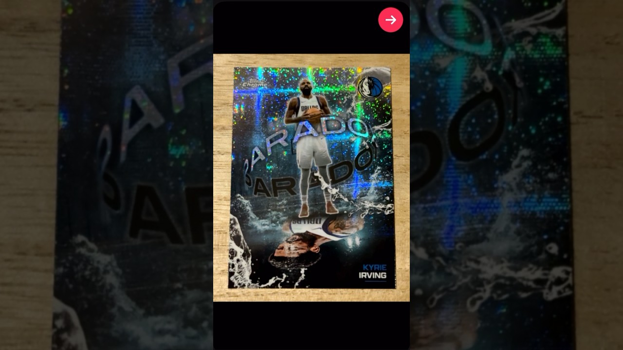 Topps Chrome Paradox Kyrie Irving Dallas Mavericks 