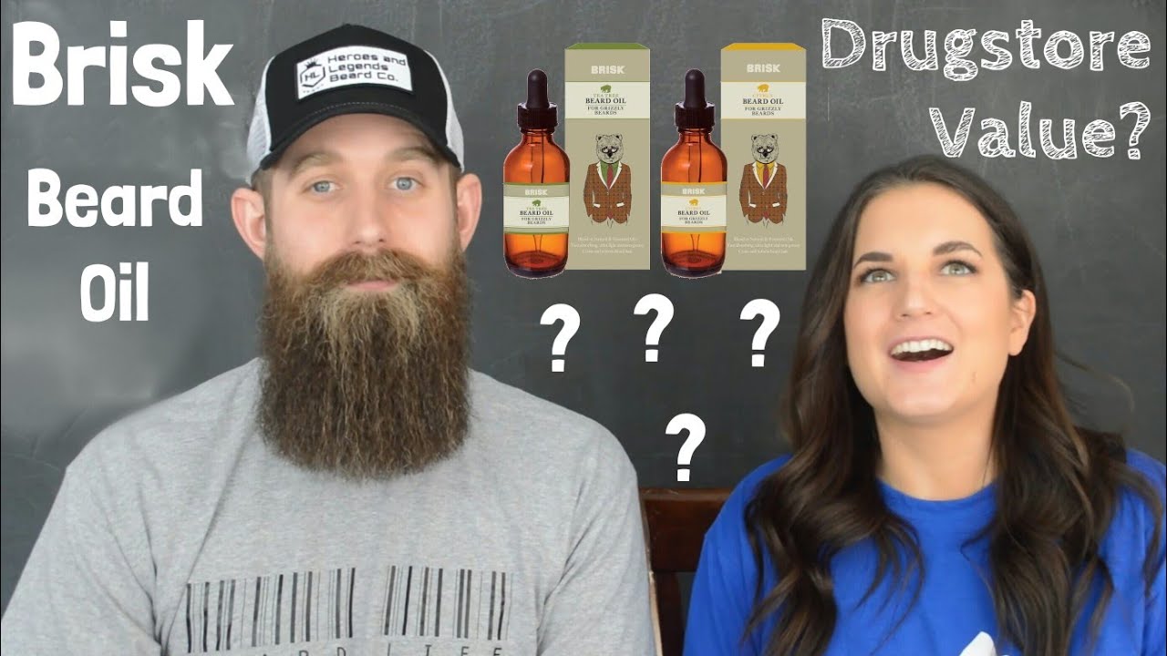Brisk Beard Oil - Drugstore beard oil 101 series!