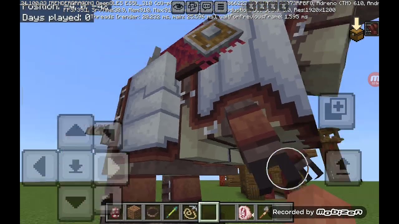 Mc ark primitive addon showcase pt 2 taming (Based on what I saw on the mc ark primitive channel)