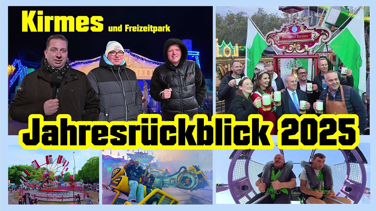 Kirmes & Park Jahresrückblick 2025 mit Leon Becker, Justin Bartz und Romano Lehrmann