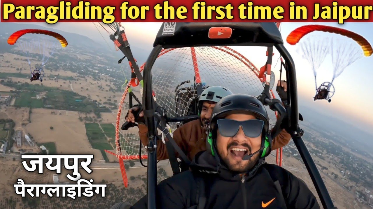 Paragliding In Jaipur | paragliding stunts | जयपुर मैं भी आप अब पैराग्लाइडिंग के मज्जे ले सकते हों |