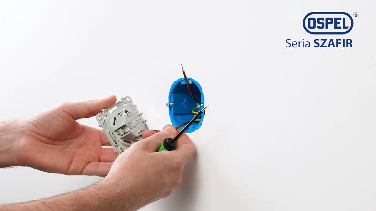 Montaż łącznika elektrycznego Szafir &ndash; Prosta instrukcja krok po kroku!