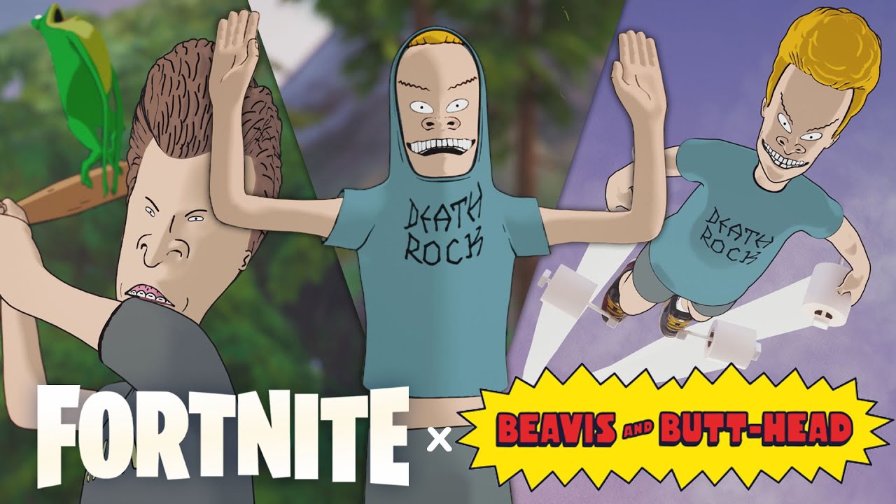 FORTNITE LOS HIZO MEJOR QUE COD.. [ COMBOS BEAVIS Y BUTT-HEAD + CORNHOLIO ]