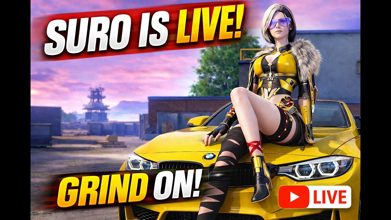 BGMI LIVE 🔥 Hardcore GRIND ON 💥 SURO IS LIVE