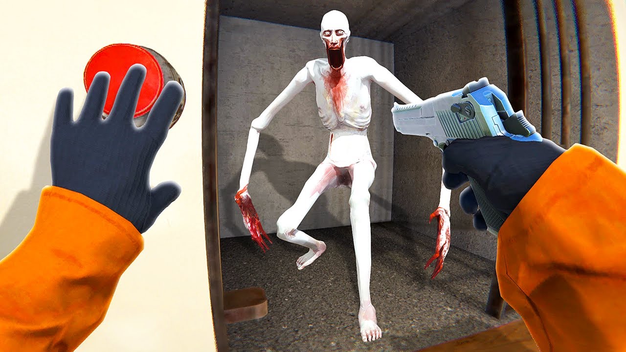 Освобождение SCP-096 из тюрьмы — Bonelab VR Mods