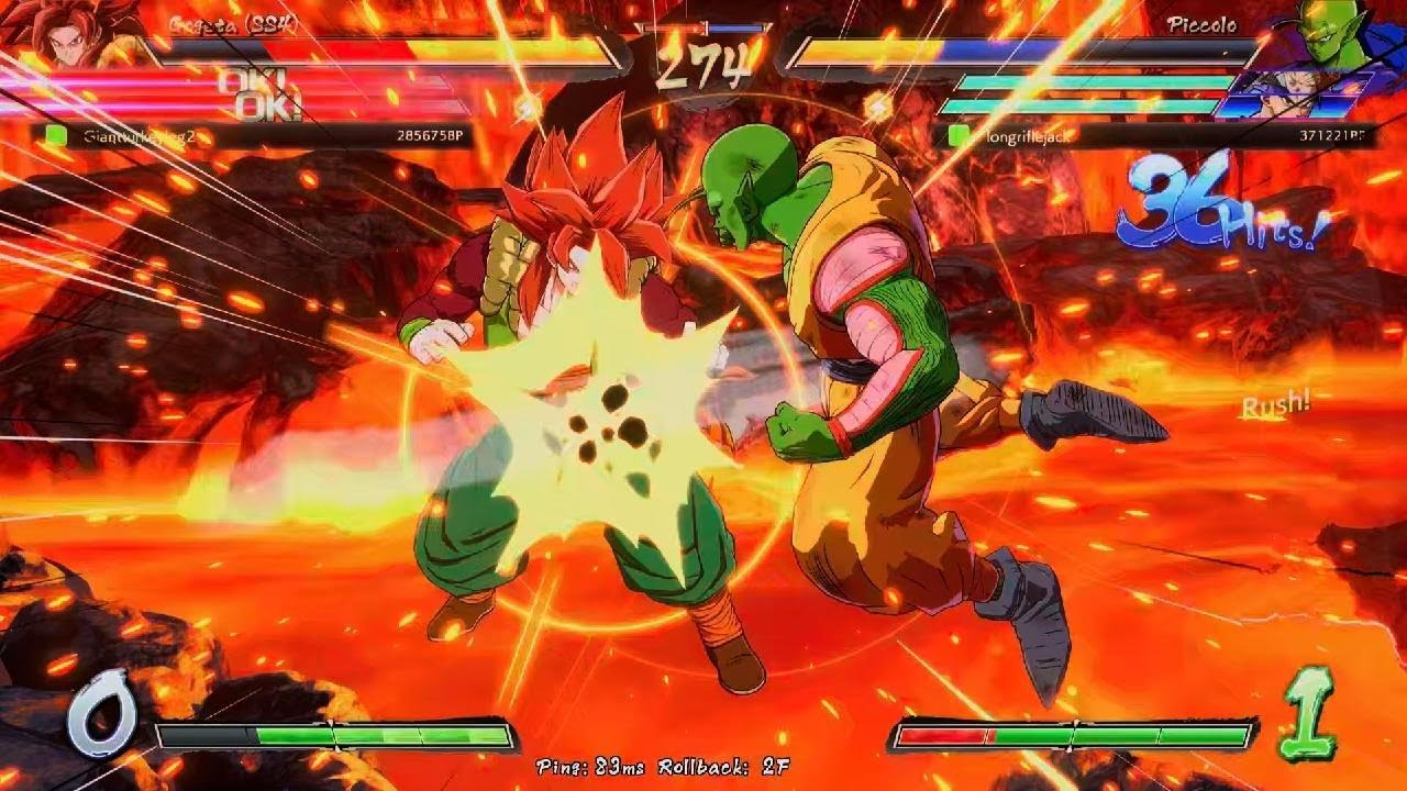 Gogeta carrying