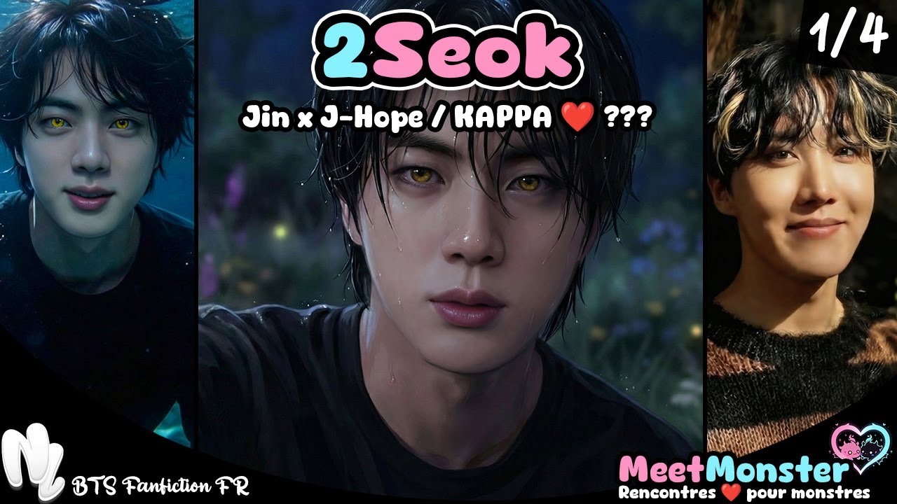 BTS 2Seok Jin x J-Hope ❤️ - 1/4 - Fanfiction BTS MeetMonster  | #2seok #2seokff