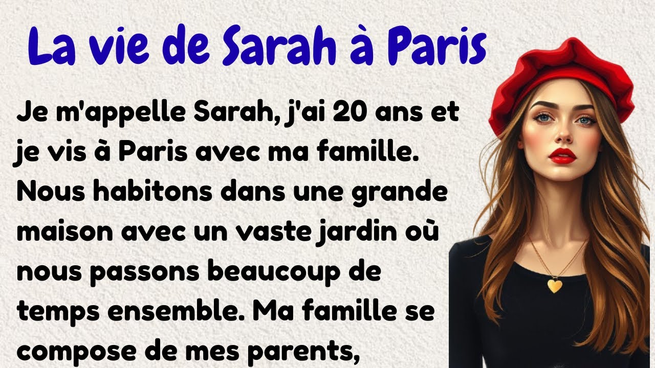 Learn French With Simple Story | French Listening Practice (B1-B2)