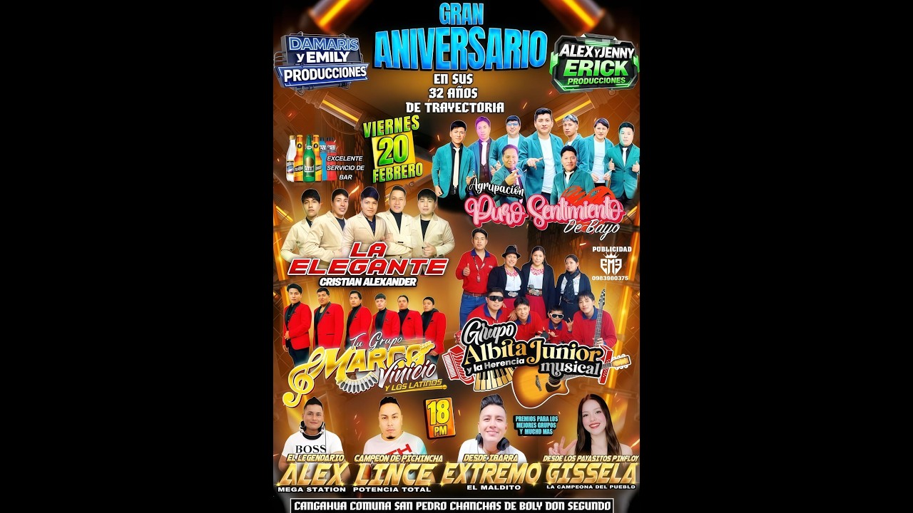 SET 3 ANIVERSARIO DJ LINCE FT SHOW ALEXANDER