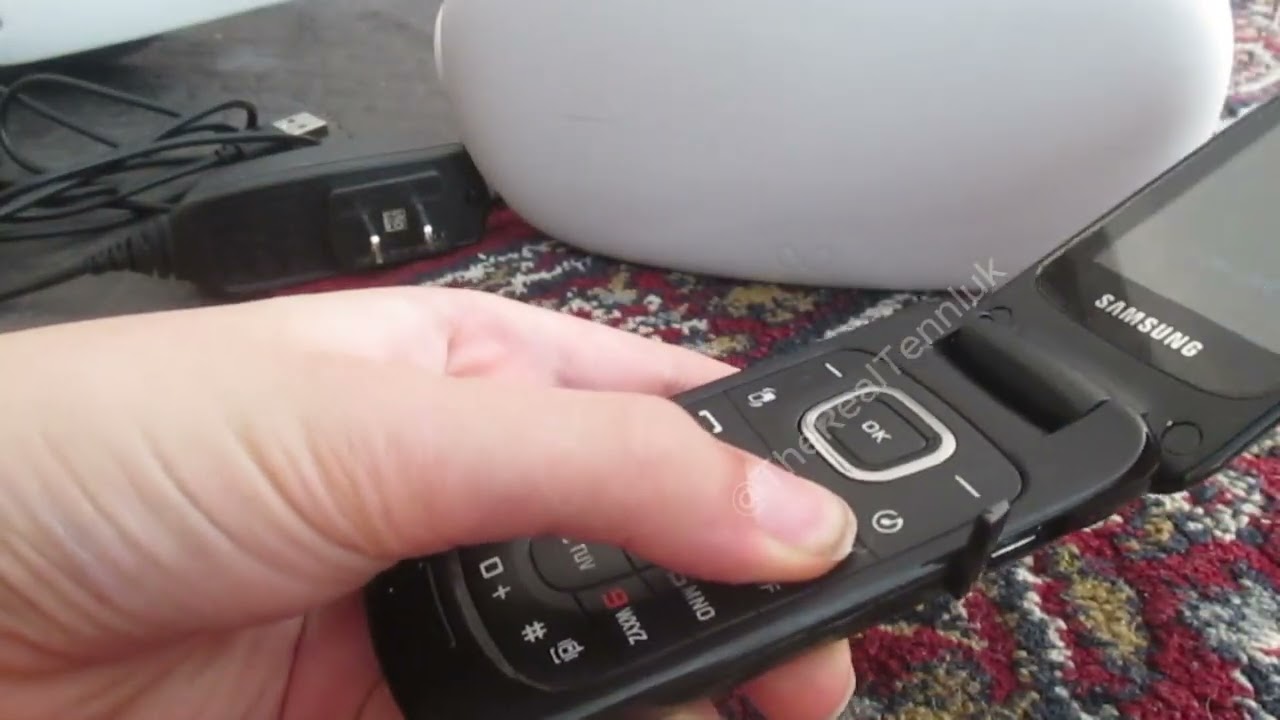 My Samsung SGH-C414M Start Up & Shut Down