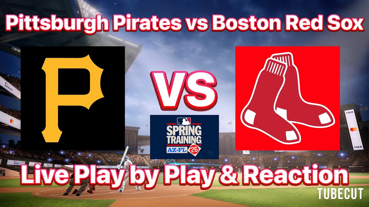 Pittsburgh Pirates vs Boston Red Sox live play by play and reaction