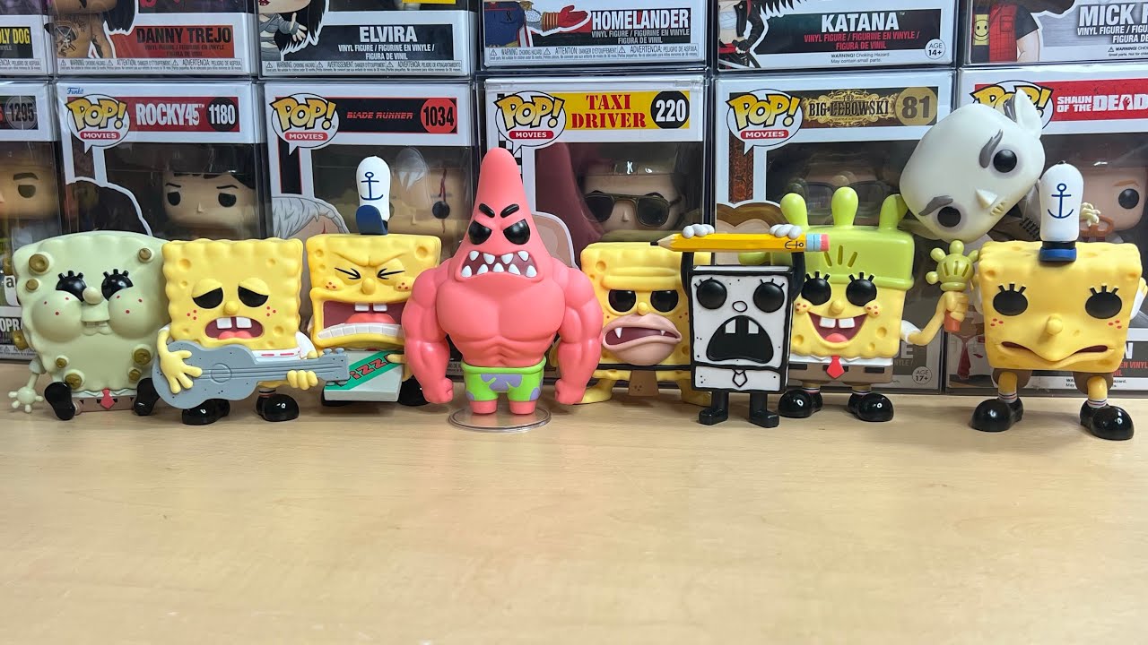 Funko Pop! SpongeBob SquarePants - 25th Anniversary Full Set Unboxing feat. Nosferatu