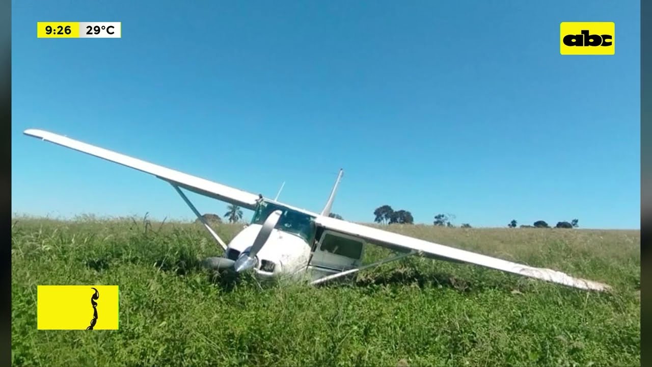 Lo que se sabe de la avioneta boliviana que capotó en Caazapá