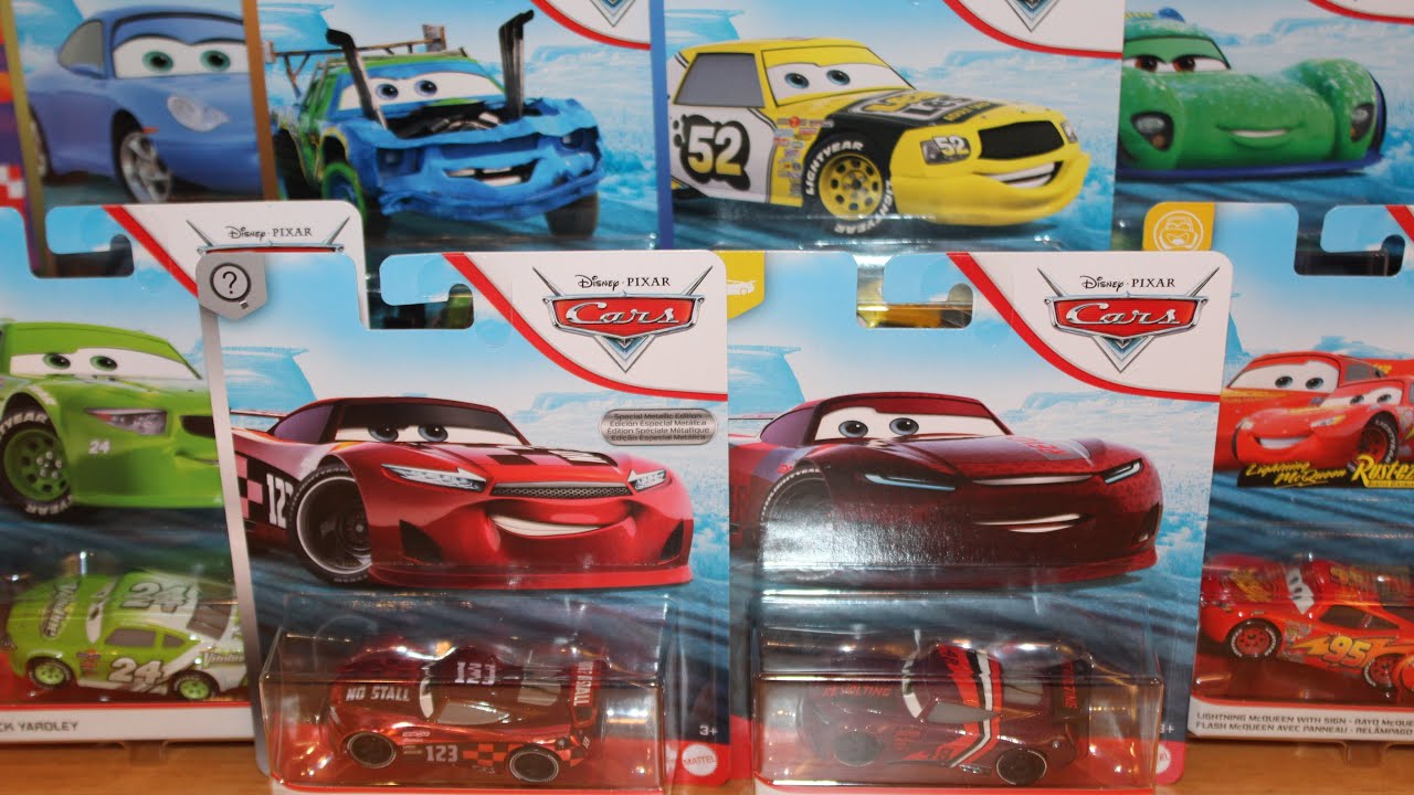 Mattel Disney Cars 2020 Case G Unboxing Aaron Clocker Metallic Jonas Carvers Leak Less Next-Gen
