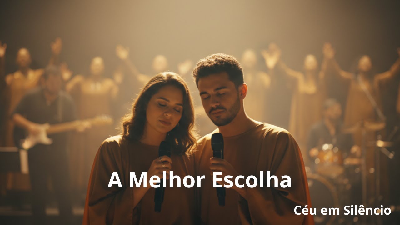 A Melhor Escolha | Louvor sobre Intimidade e Entrega (Dueto) | Céu em Silêncio