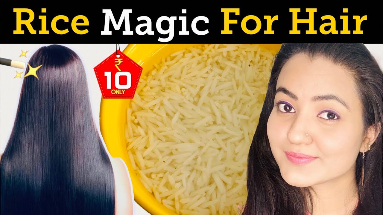7 Days *Rice Water* Challenge : Mix This 1 Thing with Rice Water To Get 2X DENSITY, Long Thick Hair💕