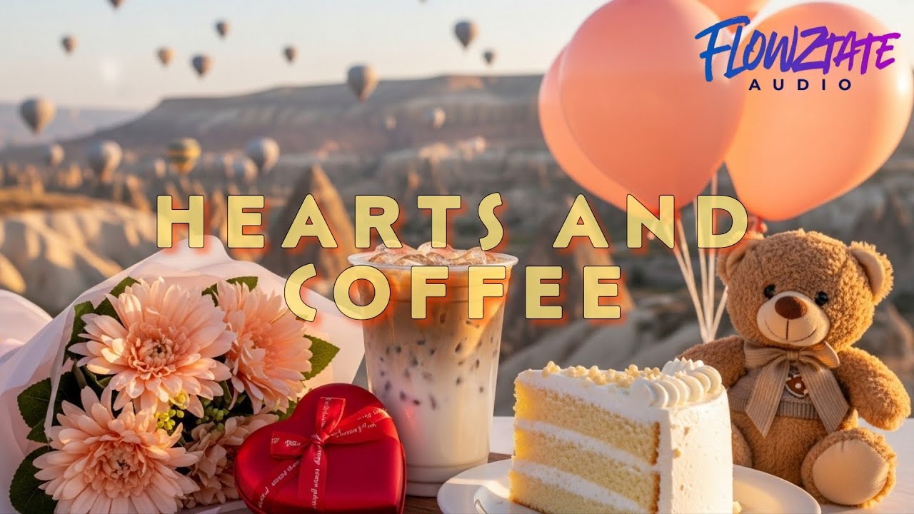 Romantic Cafe Music With Vocals ☕❤️ | Hearts & Coffee Love Playlist