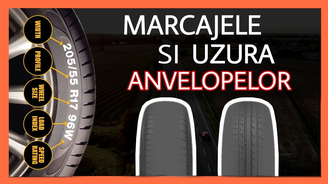 MARCAJELE DE PE ANVELOPE si CAND E TIMPUL SA LE SCHIMBI