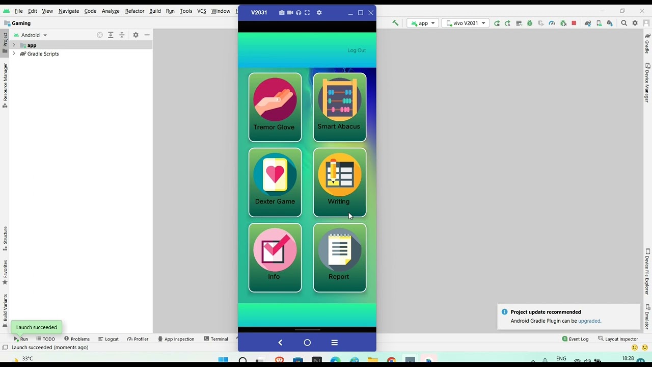 Gaming | Free Final year Project | Free Android Project with Source Code | Free College Project