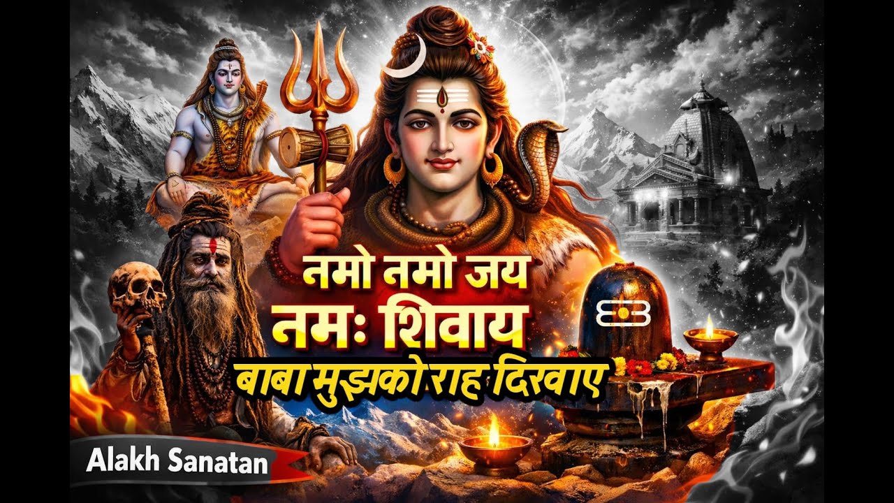 नमो नमो जय नमः शिवाय | Aghori Shiv Bhajan 🔱 | बाबा मुझको राह दिखाए