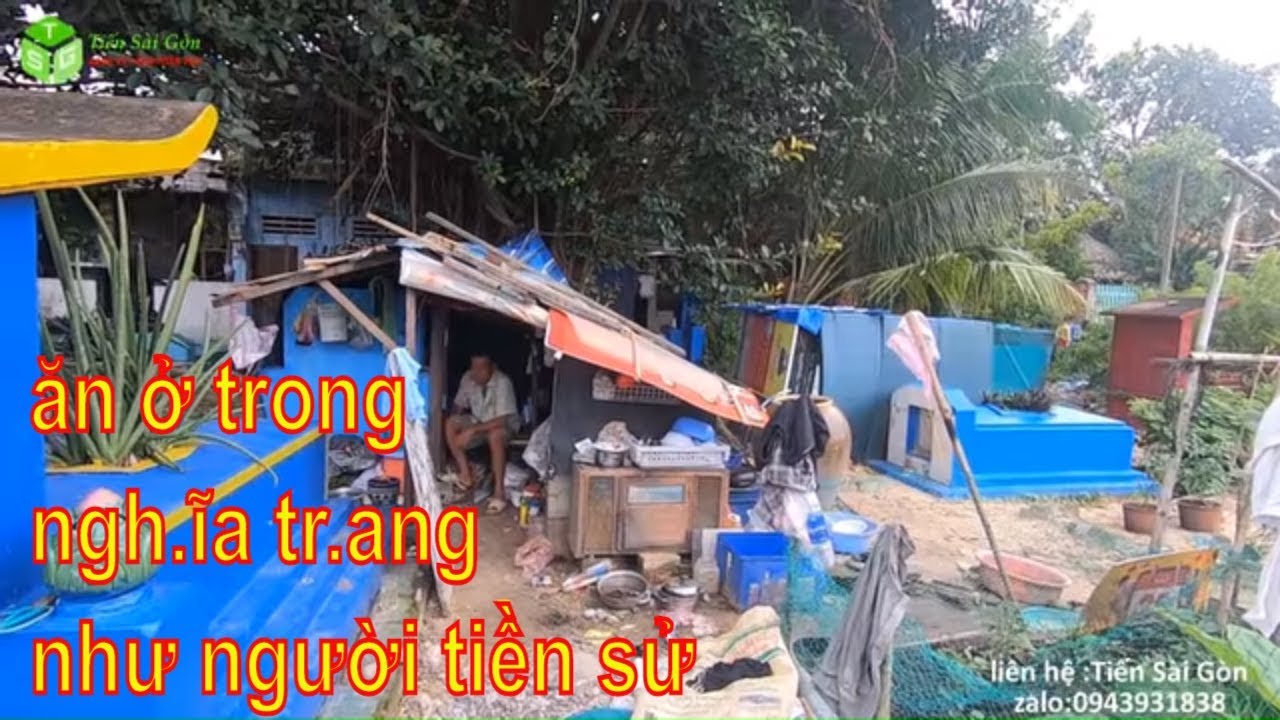Kỳ Lạ Ông Lão Sống Ăn Ở Như Người Tiền Sử Trong Ngh.ĨA Tr.ANG