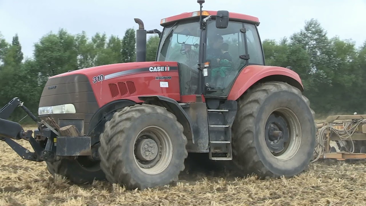 CASE IH MAGNUM 310 AND SIMBA DISCS AND PRESS