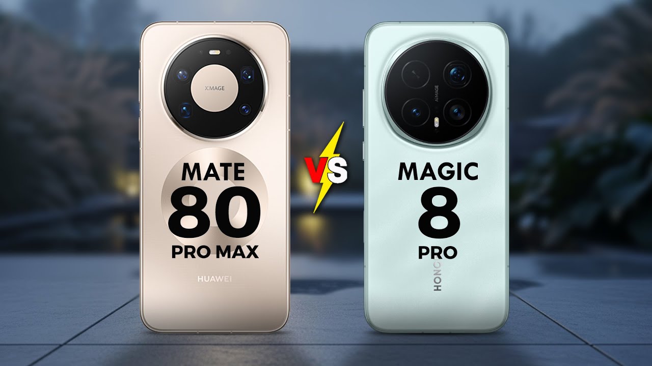 HUAWEI MATE 80 PRO MAX VS HONOR MAGIC 8 PRO - The Shocking Truth Revealed!