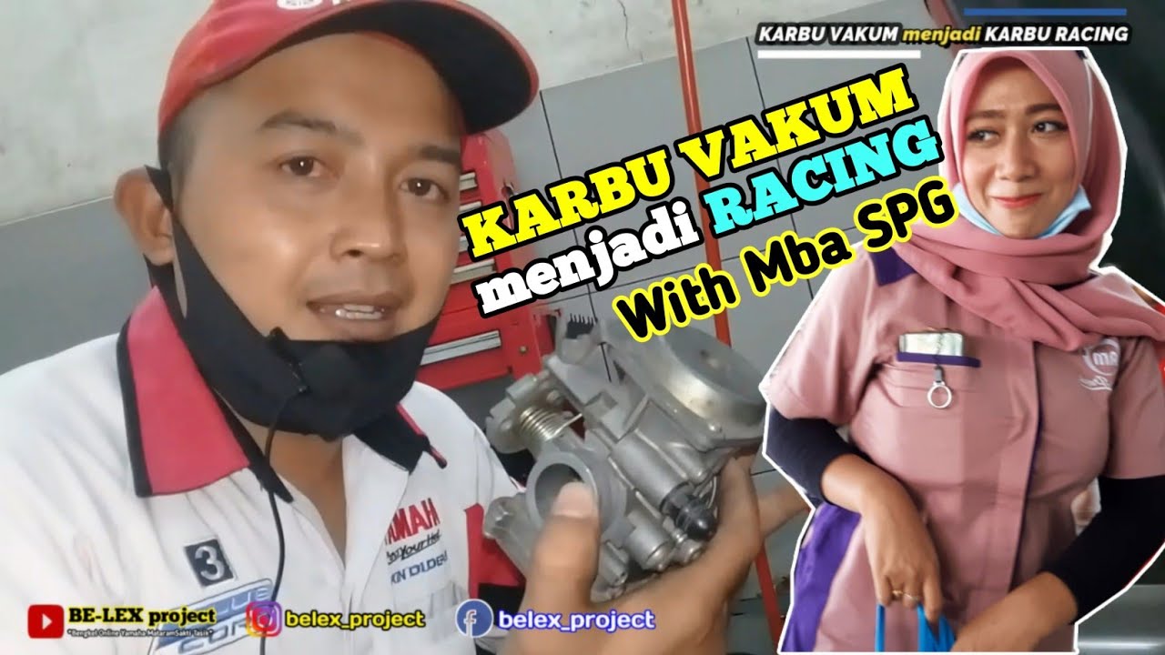 UPGRADE KARBURATOR VAKUM menjadi KARBURATOR RACING
