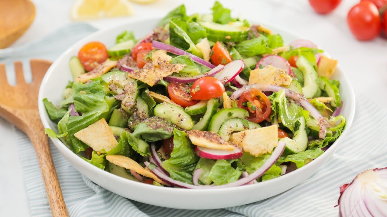 Fattoush Salad Recipe | Healthy Meal Plans