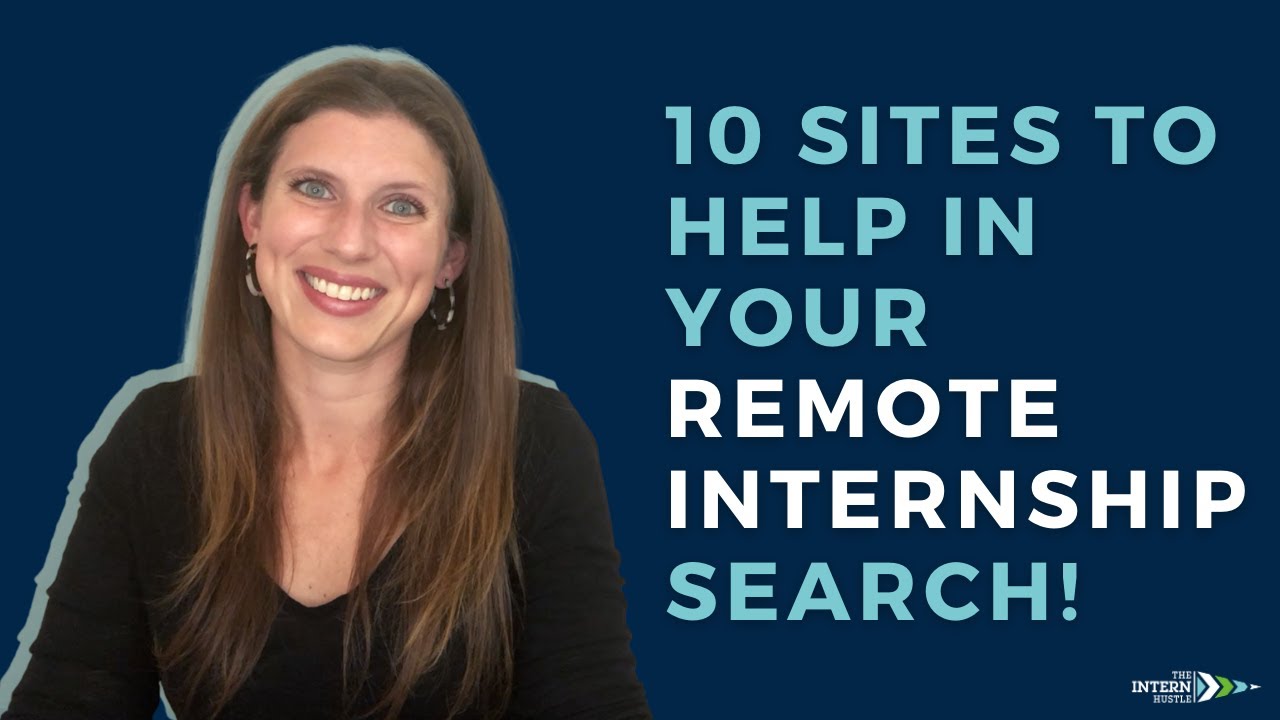 REMOTE INTERNSHIPS!