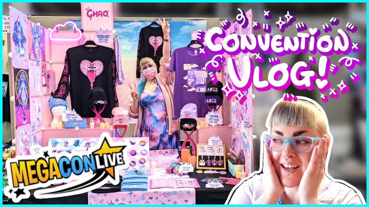 Megacon Birmingham 2022!🌸 Convention Vlog - Artist Alley💜✨#megacon
