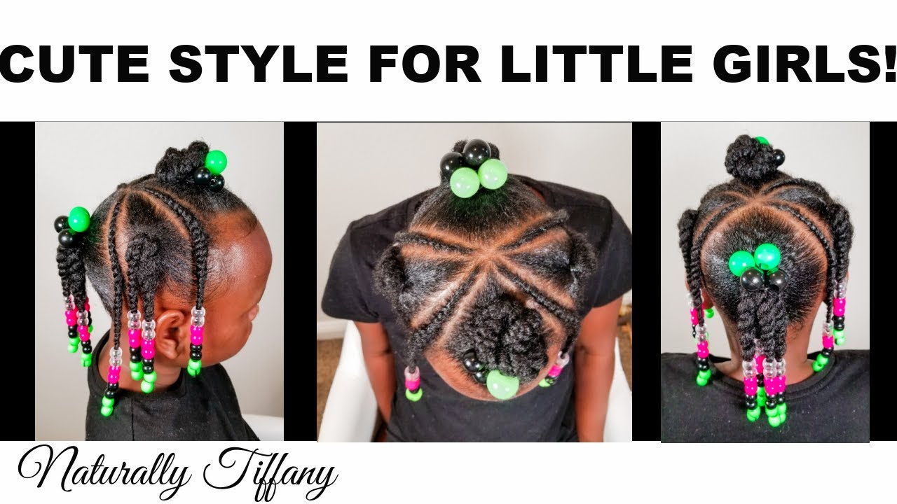 Easy Style for Little Girls | Kids Natural Hair Care