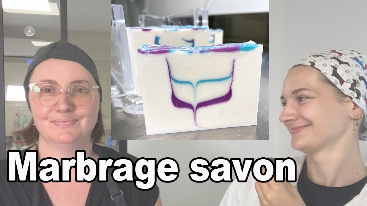 Apprendre le marbrage secret swirl – Fabrique ton savon