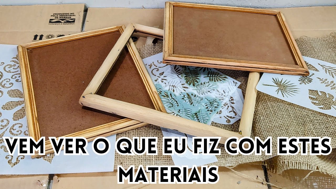 Diy Decoração farmhouse para sua parede