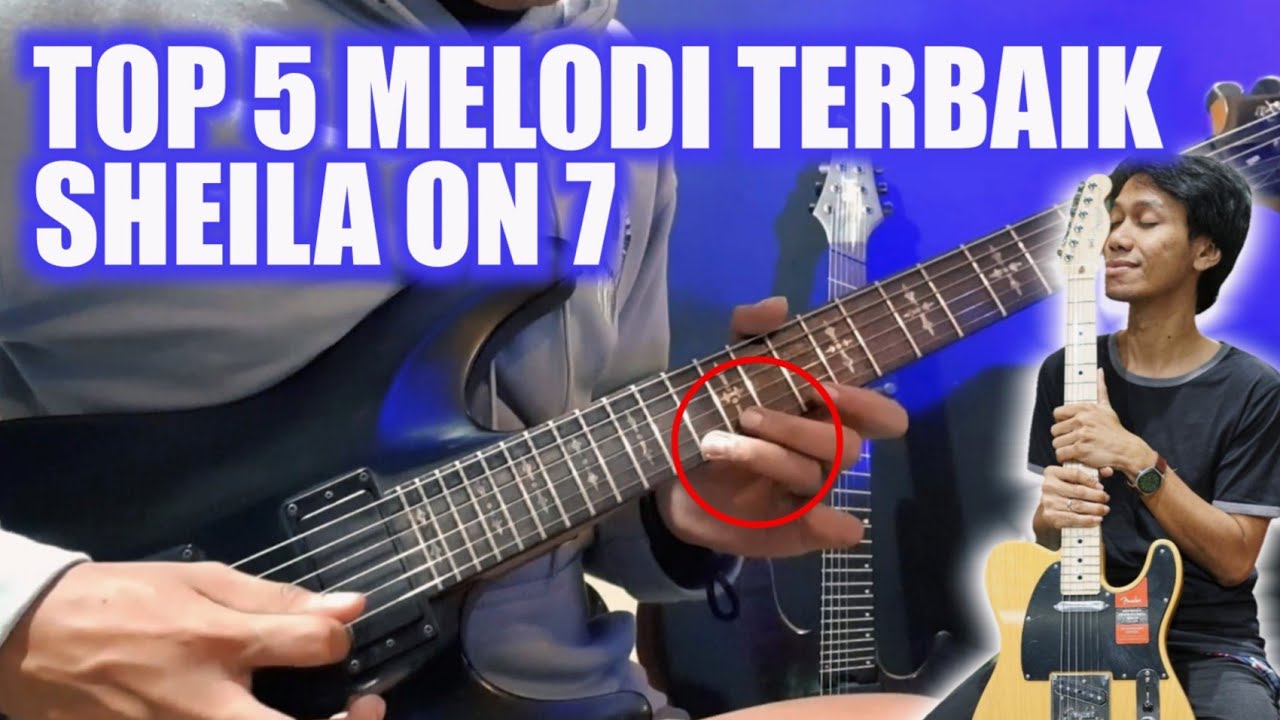 TOP 5 LEAD MELODY Sheila On 7 PALING ENAK BANGET | BONUS Backing Track ‼️
