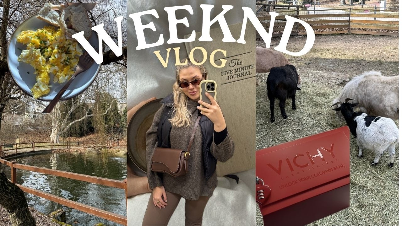 WEEKEND vlog | oblíbenci dekorativka, hledám nová místa na procházky a došel mi krásný PR balíček