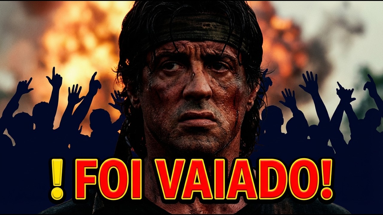 CLIMÃO TOTAL! O DIA EM QUE STALLONE FOI VAIADO POR CAUSA DE  RAMBO 3