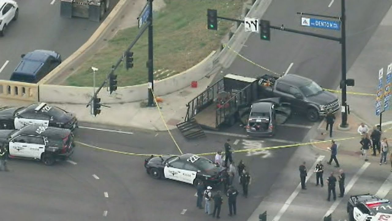 Suspects shoot at Forth Worth PD officers during chase