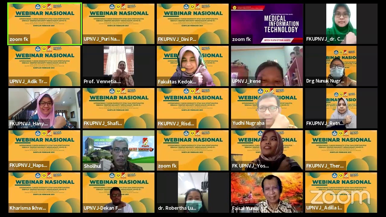 Webinar Nasional FK UPNVJ 2021