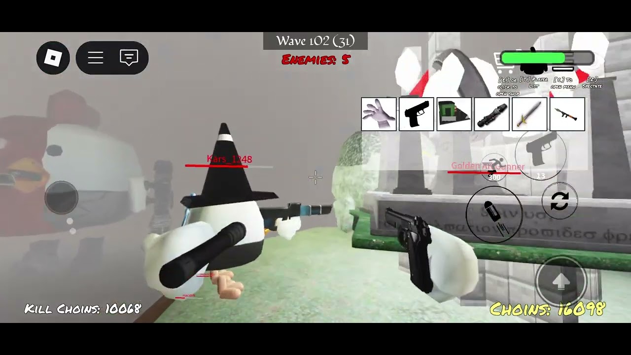 Me vs horror chicken gun invasion bosses part 2