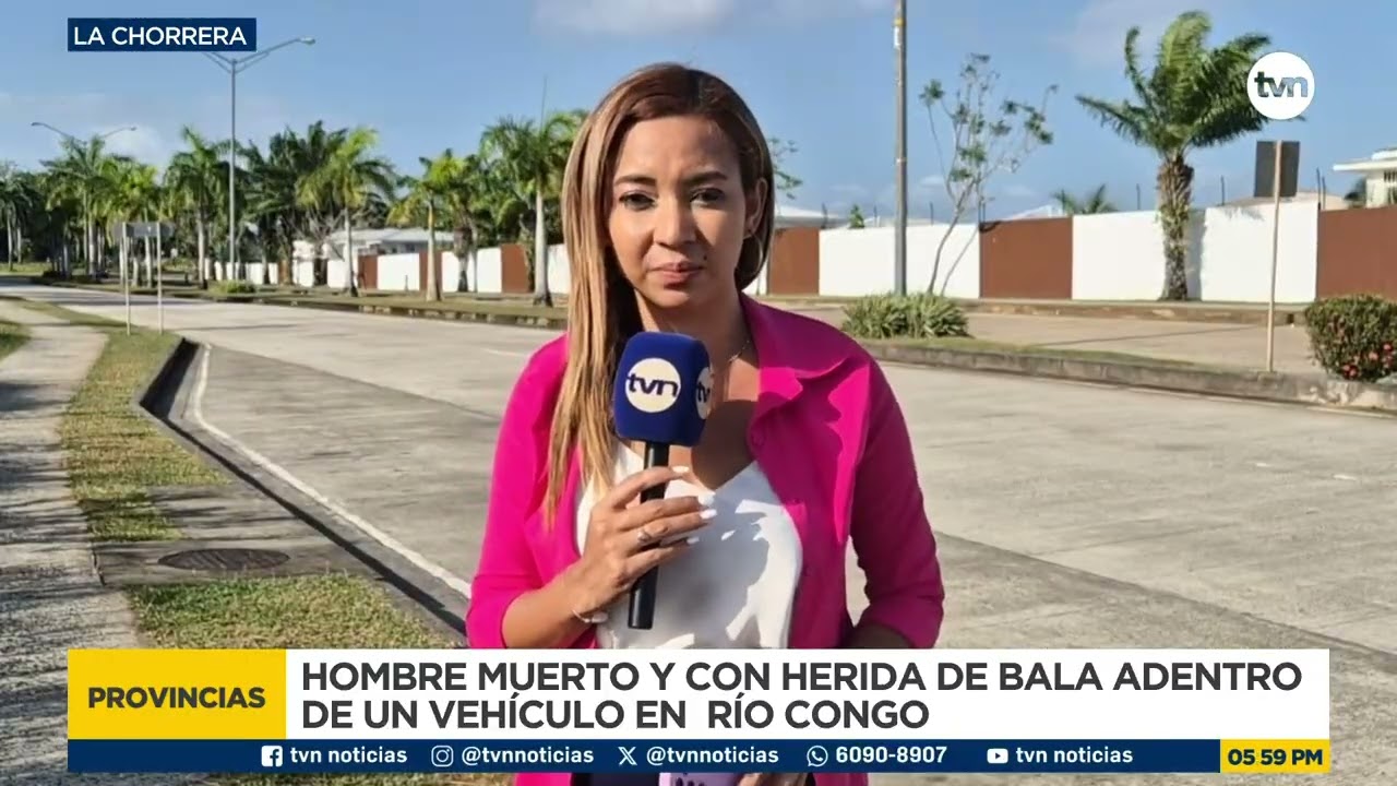 Hallan a hombre muerto dentro de un auto en La Chorrera