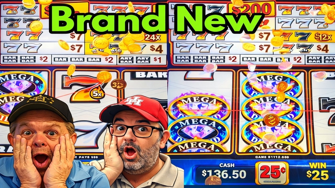 Brand New Mega Diamond Slot Action at Coushatta Casino!
