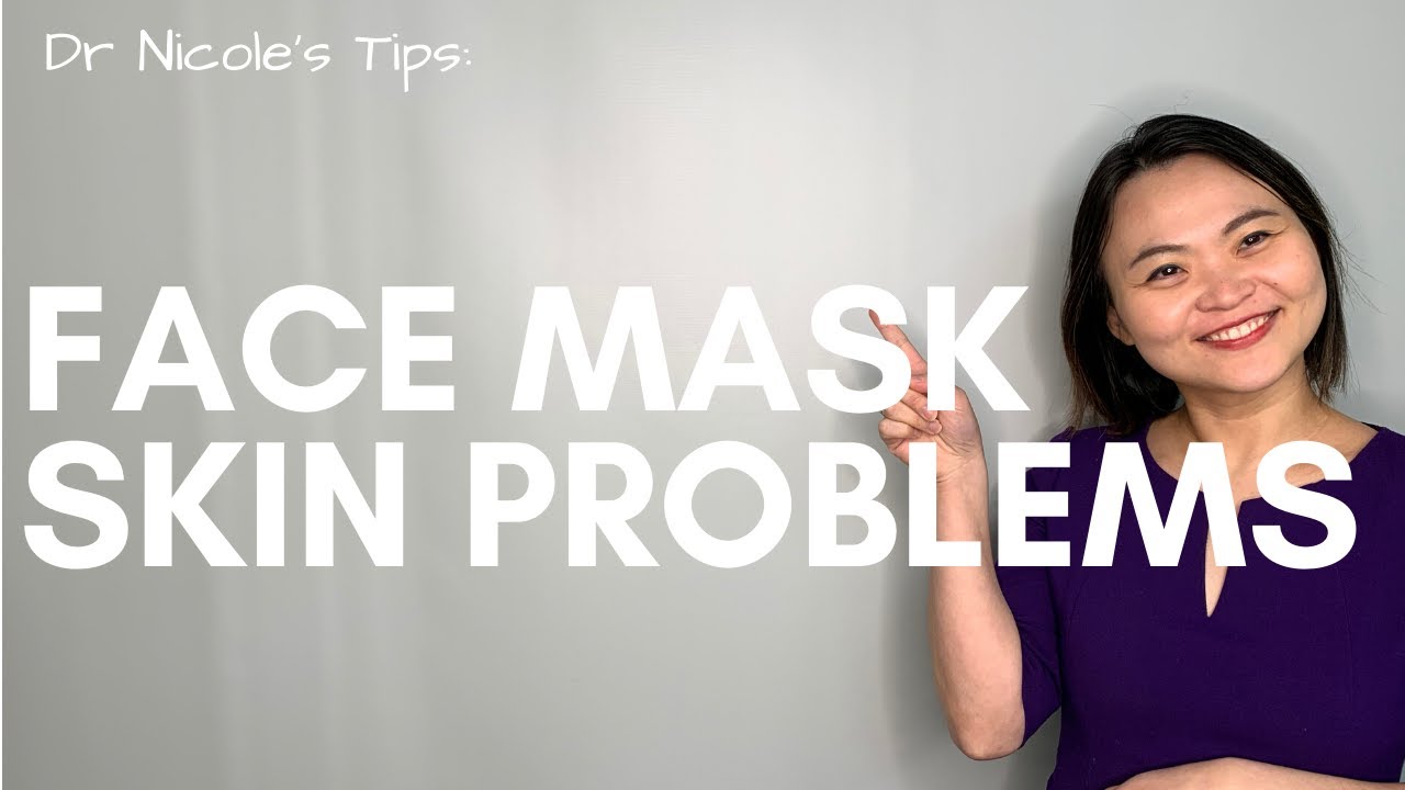 Face mask skin problems & how to prevent them | Dermatologist explains | Dr Nicole Dermatology