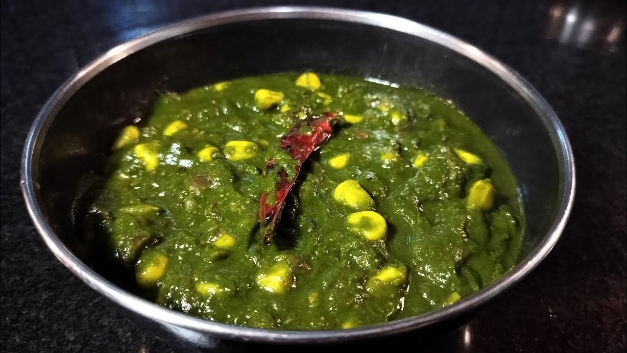 पार्टी स्टाईल पालक कॉर्न कि सब्जी रेसिपी 
