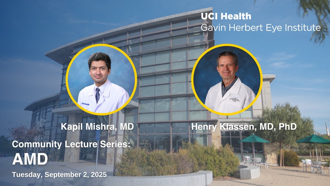 2025 Community Lecture Series: Age-related Macular Degeneration (AMD)