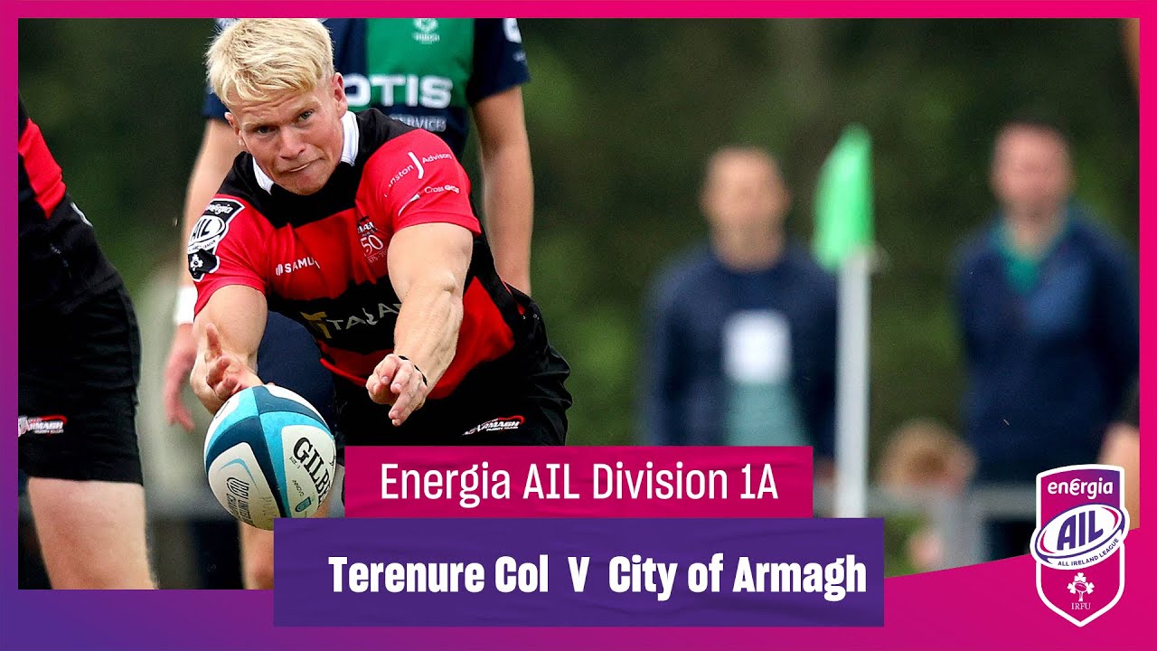 Terenure College v City of Armagh - #EnergiaAIL Highlights Men's Div 1A Rd 5