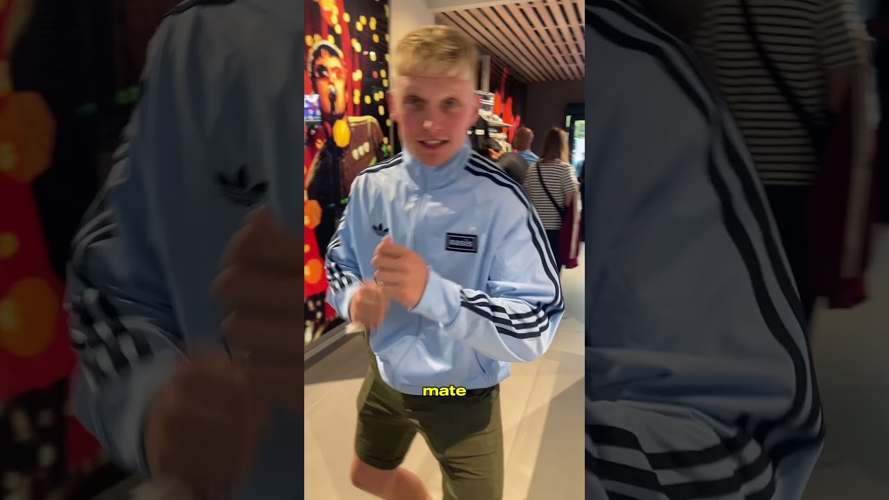 Let&rsquo;s see the Oasis x Adidas Manchester merch store #oasis #oasismerch #fashion