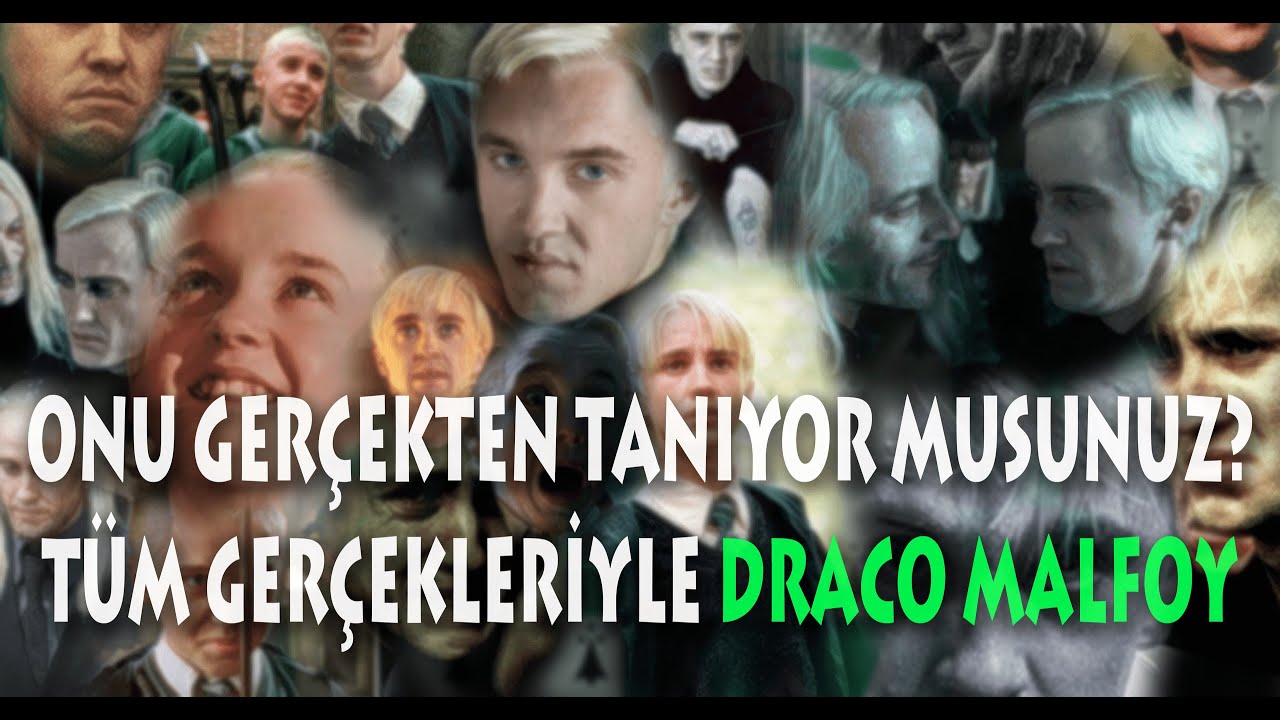 Onu Gerçekten Tanıyor Musunuz?! Tüm Gerçekleriyle DRACO MALFOY 🐍