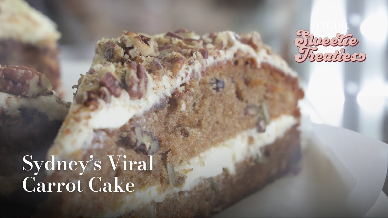 The Carrot Cake Everyone’s Talking About |  Sydney’s Most Viral Slice
