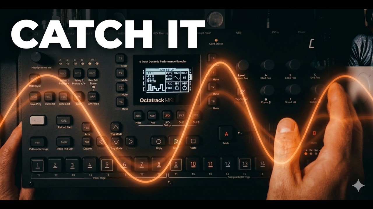 The Octatrack Trick That Makes Every Loop Different (Free LFO + Resample)